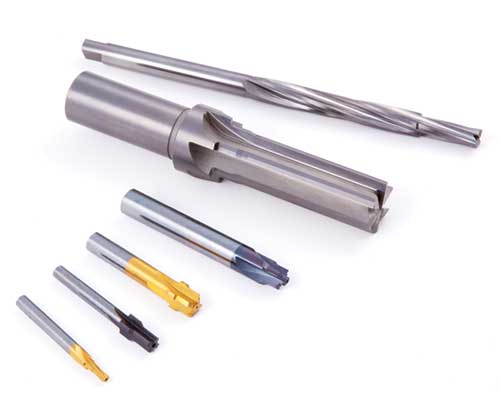 Custom counterforce reamers and end mills, metal cutting tools, custom spot facers, custom injectable tooling, port tools, custom form tools, port cutters